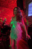 Excellently made, the fringe hangs and shakes perfectly. Wore this for my bachelorette when we did karaoke, perfect for dancing, and looks so cute! Flattering, sparkly, and high quality. Love it. Received endless compliments on this one :) - Marissa A.