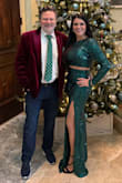 Beautiful dress, loved it.  It doesn't have any give, but I feel it's true to size. It is pretty long,  I'm 125lbs and just under 5'5 and am a 34DD.  Wore it to my husband's Christmas party, received lots of compliments! - Nelia B.
