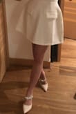 I love these heels! They're just stunning and really remind me of Manolo Blahniks Lurums, except I prefer these because (1) the heel is blocky allowing you to walk on grass, (2) it's 4 inches giving you real height, (3) it's so affordable! They're perfect bridal heels and such great value. - Rachel Y.