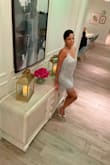 I was pleasantly surprised by the quality of the dress. It fit perfectly and looked great!  he material held up during my travel on an airplane. I received so many compliments that evening. Thank you, Lulu's Fashion Lounge!!!! - Tanya B.