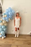 I wore this little number for my hen's weekend what a vibe it was. Everyone loved it - Laura O.