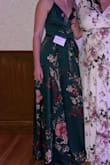 Gorgeous dress and it fits well. However, it's a little loose in the chest for me. - Lizzie M.