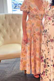 Love this dress but it was very large in the chest for me and I had to pin it/constantly readjust it. - Lizzie M.
