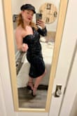 I wore this for NYE and it was such a hit, that a girl pulled me aside to tell me that it was her "dream outfit!" - Morgan C.