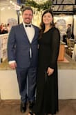 I wore this dress to a New Year's Eve black tie wedding and it was perfect! Fit true to size and the length was great for someone who is on the taller side. I felt very confident in this dress. Loved that the slit wasn't too high or drastic but just enough to look beautiful. - Alison S.
