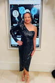This dress is stunning. I have it in both colors. It's so complimentary and tastefully sexy. I bought it for a New Year's party. Received lots of compliments! - Kerry D.