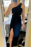 Fits like a glove, perfectly stretchy but high quality material so you can look great and dance at the same time! Very flattering. - Lauren S.