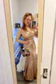 The dress is marvelous, but just a bit too formal for the event that I thought I needed it for. - Morgan C.