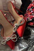 The heels were a little wobbly. I know how to walk in heels btw, so it is on the cheaper side. I sized up half a size since it's pointed toe, and it fit me perfectly and comfortable. For the price, I would say buy them because they are truly beautiful. - María N.