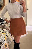 So cute, runs a little small, and is thin. I got a medium. - Anne M.