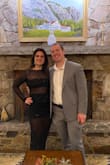 Ordered this dress for a date night with my husband celebrating my 36th bday, absolutely loved it! I felt so beautiful and it was very flattering! I was hesitant when I first ordered the dress because it's so revealing, but the design is brilliant, actually does a good job hiding the problem areas! I recommend sizing down if you are between sizes. I originally ordered a large but that was too big, so I went with a medium and it was perfect! - Melissa P.