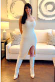 When I saw this dress online, I just knew I had to have it and it didn't disappoint! The quality, like everything else I've ever gotten from Lulus, is great! This dress is buttery soft and the matching sweater is so cute! I love that you can pair it with other outfits. The boots are also from Lulus and go perfectly with this dress! I changed my profile pic on FB and IG with the attached picture of me in this dress with the boots and everyone loved the outfit! I'm obsessed! - Valerie S.
