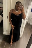 I got a whole bunch of compliments all night! Super comfortable and fits a little snugly but still flattering. - Janae D.