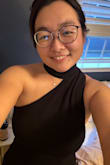 Loved the modern looks of this dress! Though I was worried about the way the dress was styled, it fit perfectly and felt super comfy! - Amanda Z.