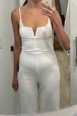 I loved it in the picture but it is not so flattering on the body. Although it is the right size and zips easily, it highlights belly fat. The fit on the back is not great either. Also, it is a bit transparent and not too long for high heels if you are tall. - Erika D.