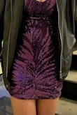 I wore this for my school's winter formal. The color is so gorgeous, and the sequins are even prettier! - Brooklyn B.