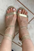 Love the color, and sizing is true to size but they hurt a bit on my left small toe for some reason. Could be a problem with the shoe itself or could be because my left foot is a tad bit bigger. - Emilia L.
