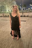 I loved this dress for a Havana Nights-themed wedding. I ordered a medium, but it was too tight at the chest. Ordered a Large and it was the same fit, but the rest of the dress was bigger. The zipper broke trying to force it. I had no choice but to still wear it and received many compliments after literally sewing myself into it. - Maria B.