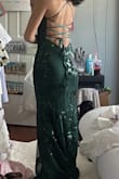 Soft, stretchy fabric. Beautiful color. Long in size. Loved it very much - Valeria G.