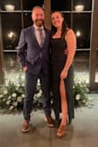 I wore this to a friend's formal wedding and it was perfect! I'm 5'7" and it was a good height with my heels for dancing. The color is true to what it shows online and the fabric was nice. I'm usually a medium in clothes but doing the size guess on the website said L and it was a good fit. - Sarah F.