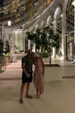 I wore this out to a casual dinner while on vacation and it was so breathable in the hot weather & so comfortable! It was a tiny bit big on me & I could have gotten away with a small but it still looked cute! - Je A.