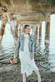 I wore this dress for my wedding and had professional pictures taken, and I got so many compliments. It's a beautiful dress, and it fits perfectly. I loved it for my wedding, and now, I can still wear it again for anything. - Lorelei R.