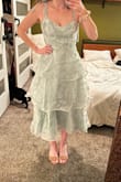 Fit well, ultimately just not formal enough for black tie wedding. - Suzanne R.