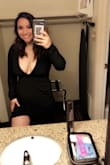 The V of the front of the dress is very deep; however, it's incredibly sexy. Perfect for anniversary date night. The dress is flattering and well-made. - Shevonna P.