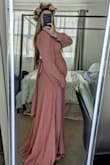 This dress was beautiful for my baby shower! - Chantal T.