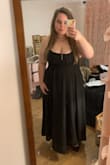 At least the plus size dress needs hemming to not drag mercilessly on the floor. I hemmed mine 3-4 inches and it's still long. But worth the effort! So gorgeous and still worth the price. - Whitteny S.