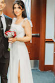 I chose this dress for our elopement wedding and wow, I'm so glad I did. It was beautiful. - Karina M.