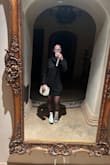 Nice, lightweight sweater dress. Wish it was a bit longer. Very comfortable. Can be worn dressy or casual - Habeebah A.
