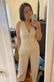 I bought these pants along with the matching vest to wear for an upcoming vacation in the Caribbean. These are seriously the most comfy pants I've owned in a long time. They fit super comfortably and who doesn't love pockets? I can't wait to wear them over and over. The color is a smidge darker than it appears in the photos, but still a beautiful khaki. I also love the flexibility of these pants to pair with other tops for a different look. I will be living in these. - Caroline A.