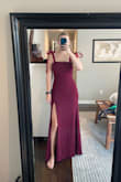 This dress fit perfectly!! Like a glove. Looking forward to wearing it to my friend's wedding as a bridesmaid. - Emily N.