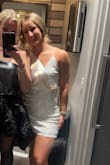 It's super cute and fun to wear. I have a smaller chest and the straps were very loose falling off my shoulder but didn't want to return it because it fit everywhere else. I ended up using a white bow to tighten straps in the back and it looked great. - Roby B.