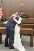This dress was perfect for my simple courthouse wedding this past week, 1/24/24. It was cold and rainy but this dress was warm and I loved how it looked on me! I'm so happy with my purchase! I've now ordered 4 dresses from Lulus all size medium and they have fit like a dream! - Sandra A.