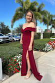 Thank God I found this store. I was looking for a dress for a wedding in different places until Lulus came out on my research. I bought different designs and this one was the winner. The dress was comfortable and elegant. The color was beautiful. I love my dress and the way how it fits me perfectly. I feel gorgeous and unique at the wedding. The shipping was on time and they responded fast. I recommend this place 100% to find your dress and be perfect. - Diana P.