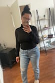 So, it fits very nice. It's just shorter in length than I anticipated, but I do like it. Not itchy to me, actually very soft. Very sophisticated. - Alexis I.