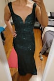 Loved the dress, material, and quality, and it is super comfortable. It was a little loose in the bust, but I'm used to it by now from pretty much every dress, brand, or size. Nothing to worry about. Shapes the body really well while also being comfortable, and it is really stunning.
Wearing this for a black tie wedding, can't wait - Izza J.