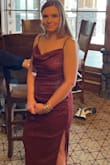 I was a guest at a formal "jewel" themed wedding in Jan and this dress was perfect! Comfortable. I didn't need to wear a bra because of how the neck is! - Sarah S.