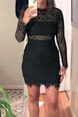 One of my favorite dresses! Runs a tad smaller than the other mediums I've gotten on Lulus but I wouldn't change the size. - Amy W.