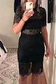 In my top 2 of my favorite dresses! Sexy and classy without showing too much skin. - Amy W.