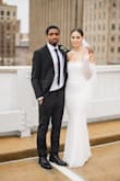 I bought two dresses from Lulus for my courthouse wedding and intimate ceremony. I loved the other one also, but it was a bit too big on the top. Then, I put this one and it fit perfectly and I instantly knew it was the one! The quality, fit, the ordering process, everything was just perfect! I recommend this online bridal shop to everyone now! - Merica I.