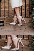 Super cute! I wore them to our courthouse wedding. One con though is that they were super painful by the end of the night. It is still 10/10 cuteness though. lol - Meagan P.
