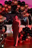 I got this beautiful dress for  black and gold theme Party. it fits like a glove on my pear shaped body ..it is such a beautiful dress and I got so many compliments - Hnin P.