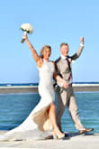These platform shoes are amazingly comfortable! They were absolutely perfect for my beach wedding renewal. Classy but fun and sassy at the same time! I received tons of compliments! - Marta H.