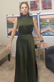 I am ordering a smaller size because I do want to wear it! The color and fall are just perfect. - Silvia C.