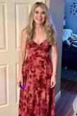 This dress is very pretty, but I found it to be too casual for the wedding I was going to - Dana M.