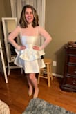 Love this dress for my shower! I added a sheer shirt for the colder months. - Kate C.