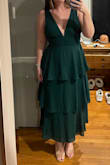 I got many compliments upon wearing this dress! I wore it for a semi-formal wedding, and it was super comfortable throughout the night! - Siobhan C.